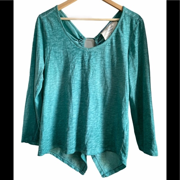 California Moonrise Boho Sharkbite Hem Top - Large - Picture 1 of 4
